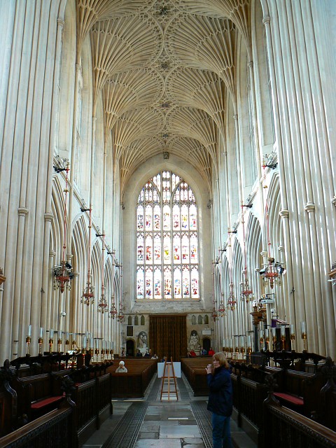 Photo: Bath Abbey Interior. Photo Credit: Brian Robert Marshall CC BY-SA 2.0