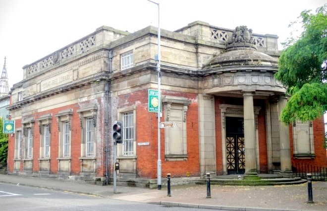 Endangered building - Stafford’s Old Library on Top Ten Endangered ...