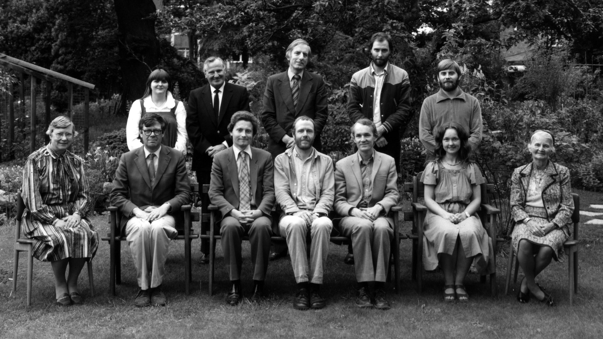 Photo of the Executive Committee in 1975