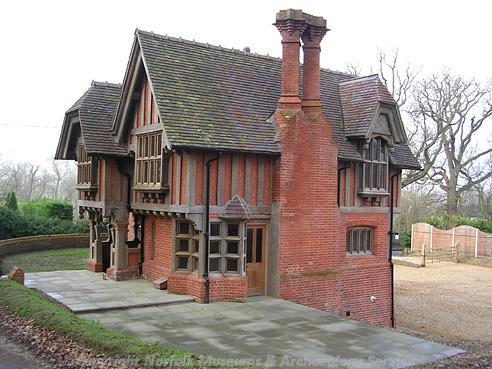 Photo: Stoke Hall Lodge, Stoke Holy Cross. Photo Copyright: D. Gurney, Norfolk Historic Environment Record.