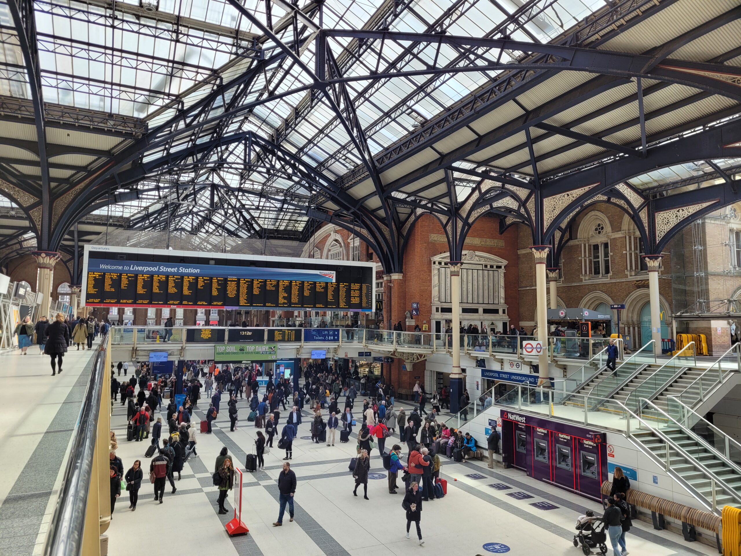 Photo: Liverpool Street Station. Photo Copyright: Guy Newman for The Victorian Society.