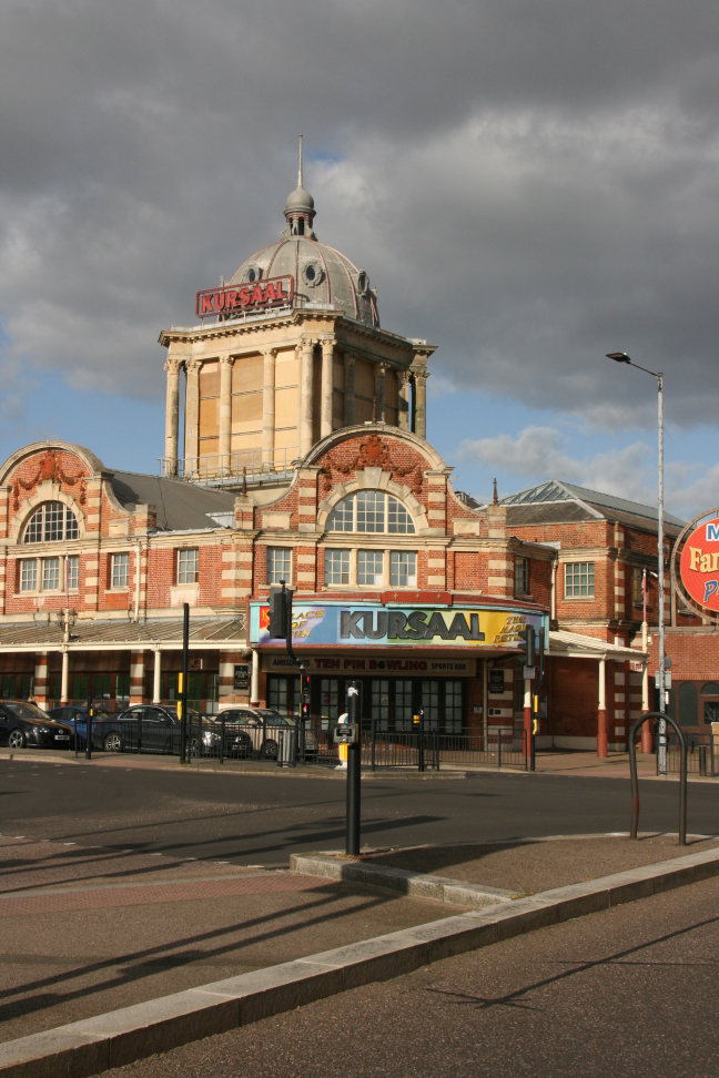Landmark Essex seaside building the Kursaal on Victorian Society's Top Ten Endangered Buildings list 2024